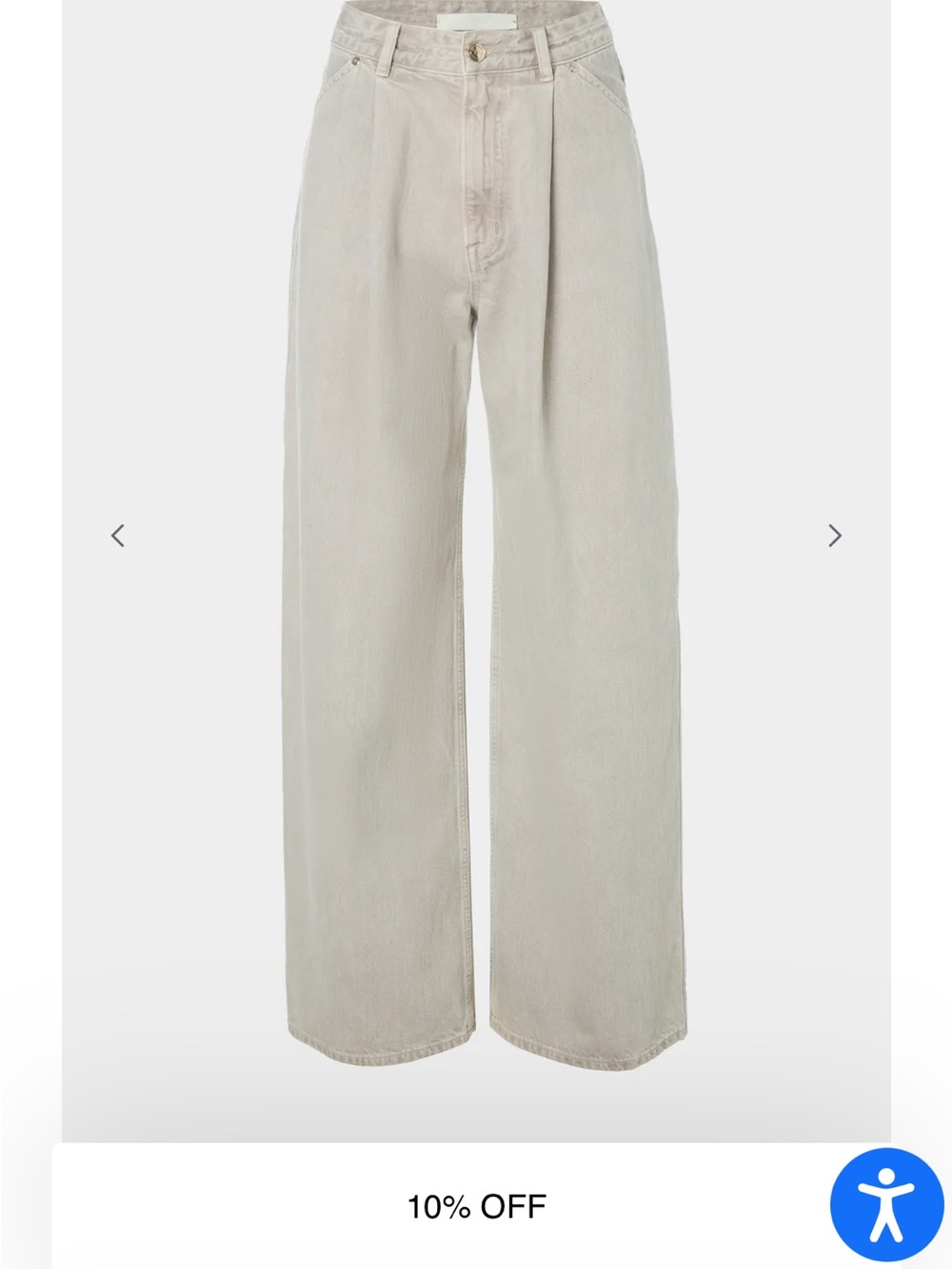 Ruadh the Archer Jean Pale grey SZ 28